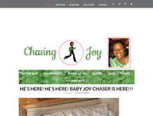 Tablet Screenshot of chasing-joy.com